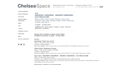 Desktop Screenshot of chelseaspace.org